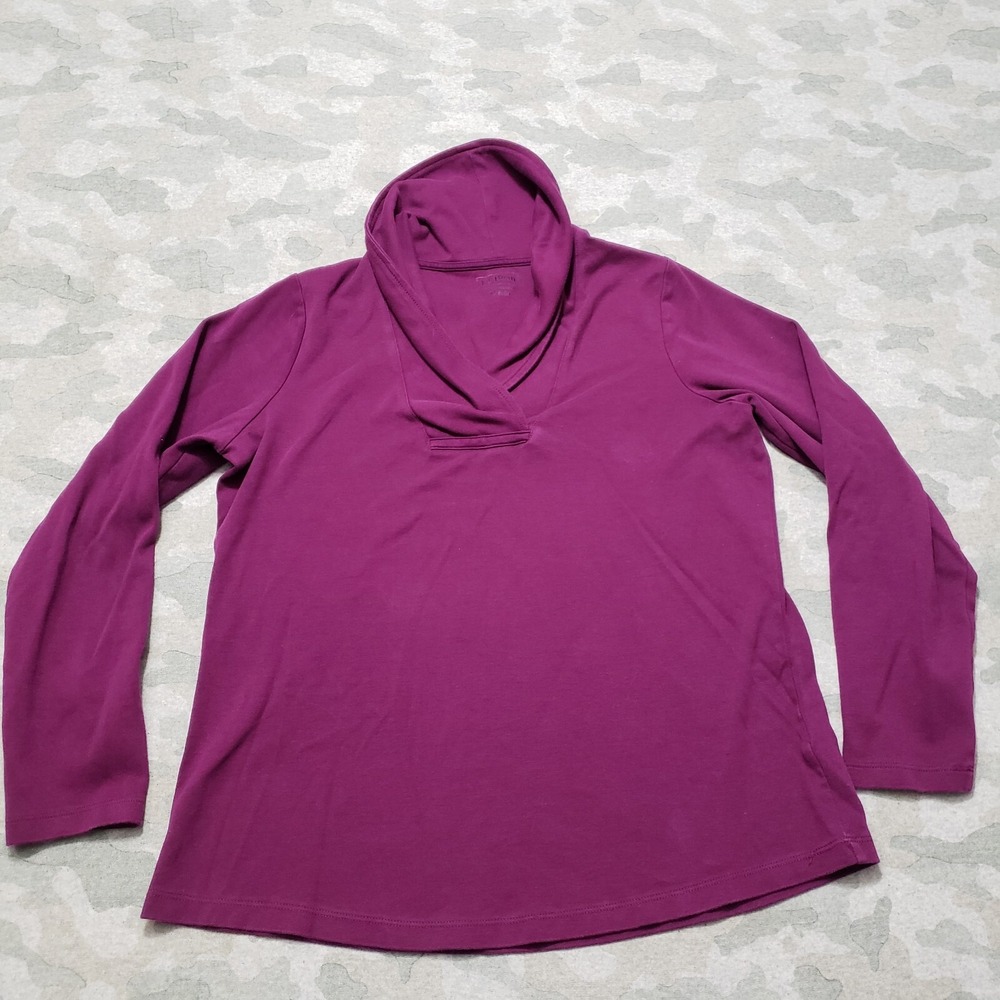 L.L Bean Sweatshirt Womens Medium‎ Pullover Long Sleeve